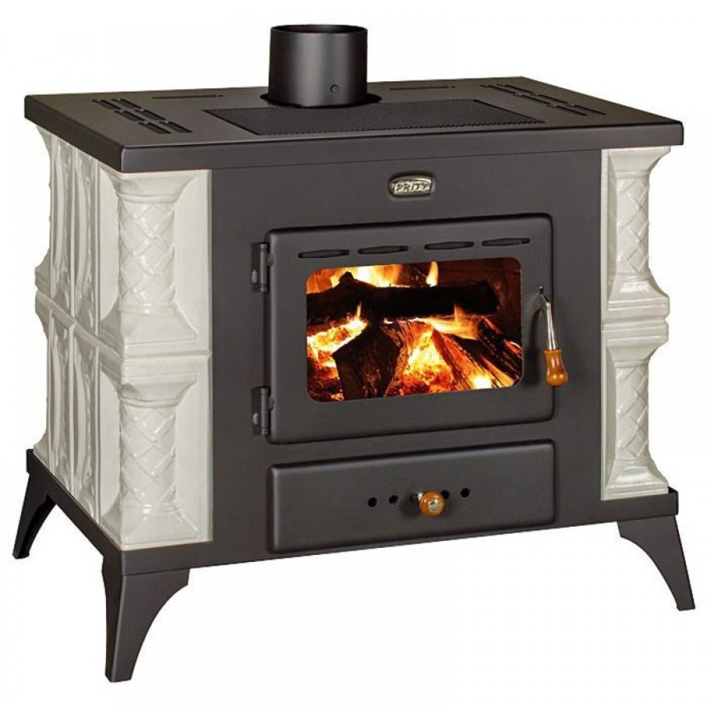 Soba Pe Lemne Prity, Model K1 RK, Teracota, Putere 9kw, Dotat Cu Picioare Pentru Sustinere | Sobe pe Lemne | Seminee |