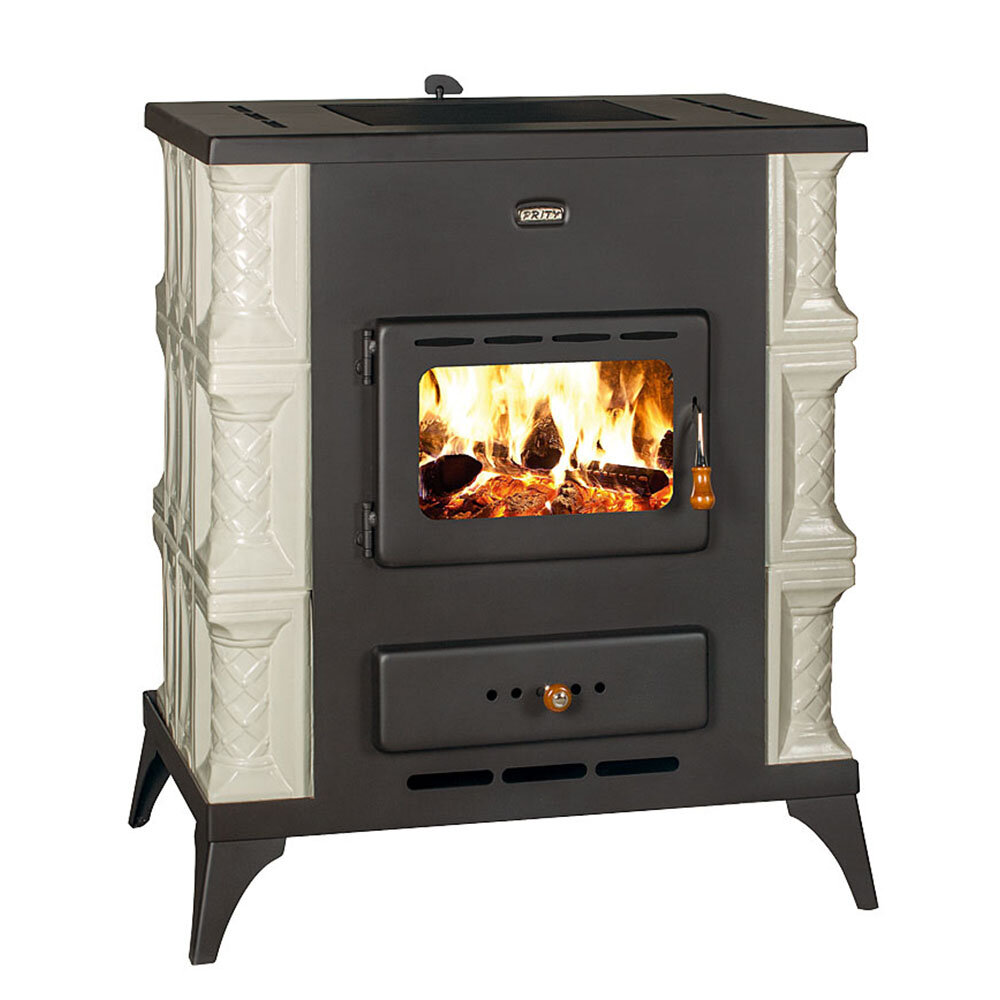Soba Prity, Model K2 RK, Teracota, Putere 10kw, Dotat Cu Picioare Pentru Sustinere | Sobe pe Lemne | Seminee |