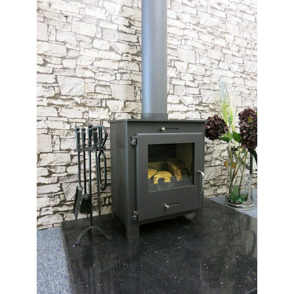 Soba Pe Lemne Victoria 05, Model  Nero Lux, Putere 11kW, Dotat Cu Picioare Pentru Sustinere | Sobe pe Lemne | Seminee |