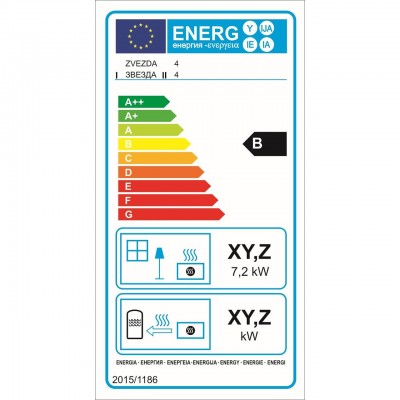 Soba Pe Lemne Zvezda 4B, 7kW - Sobe pe Lemne