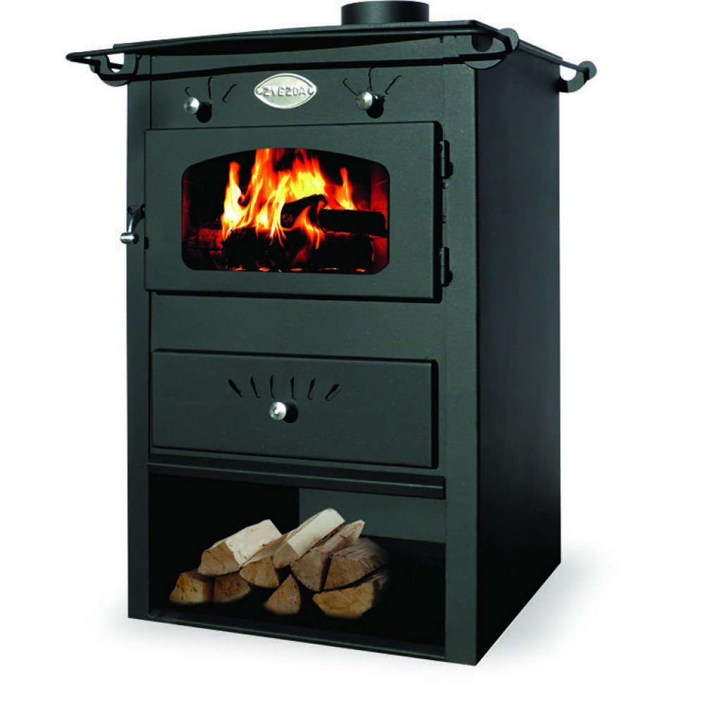Șemineu pe lemne Zvezda 1 V6, 7kW