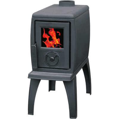 Soba Pe Lemne Plamen, Model Trenk, Putere 8.9kw, Dotat Cu Picioare Pentru Sustinere - Oferte speciale