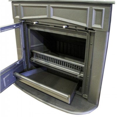 Soba Pe Lemne Plamen, Model Glas Franklin, Putere 11kw, Dotat Cu Geam - Oferte speciale