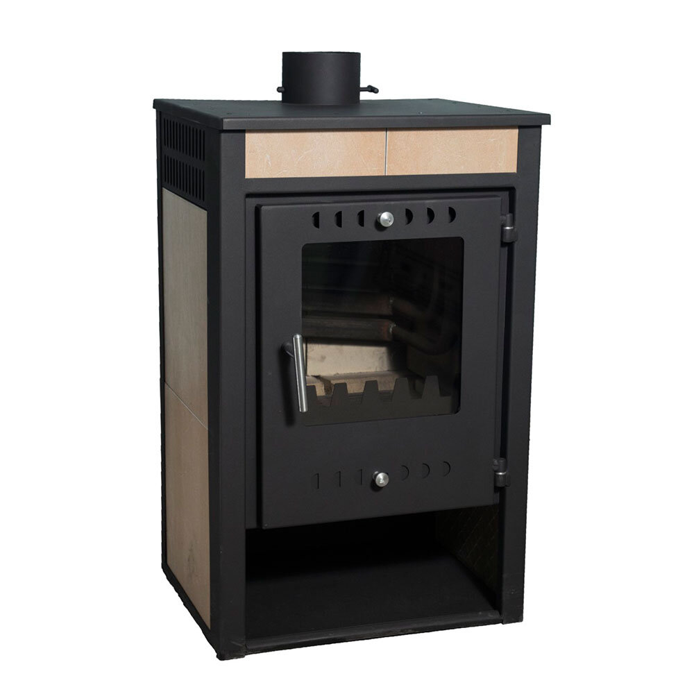 Soba Tip Centrala Pe Lemne Zvezda 4 VR 12C, 18.5kW, Cu Manta De Apa | Termoseminee Manta de Apa | Seminee |