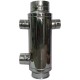 Burlan Recuperator, Inox AISI 430, Diametru 180mm | Schimbator de Caldura Sobe | Cosuri de Fum |