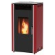 Semineu pe Peleti cu Aer Cald Alfa Plam Luca, 12kW | Seminee Peleti | Sobe Peleti |
