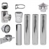 Kit Cos Fum Burlan Izolat Diametro Ф130 (diametru intern), 4.7m