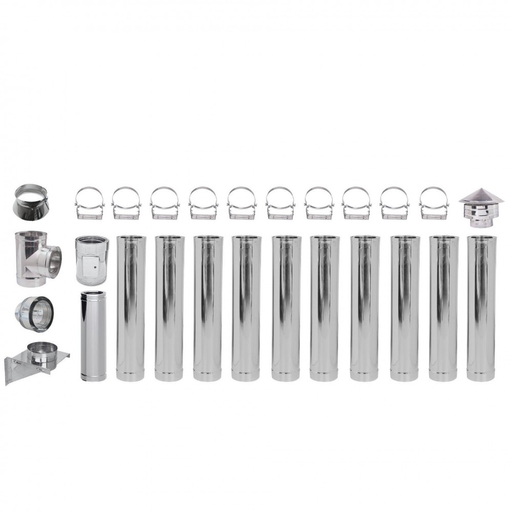 Kit Cos Fum Burlan Izolat Diametro Ф150 (diametru intern), 11.7m | Seturi | Cosuri de Fum |