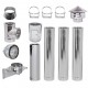 Kit Cos Fum Burlan Izolat Diametro Ф150 (diametru intern), 4.7m | Seturi | Cosuri de Fum |