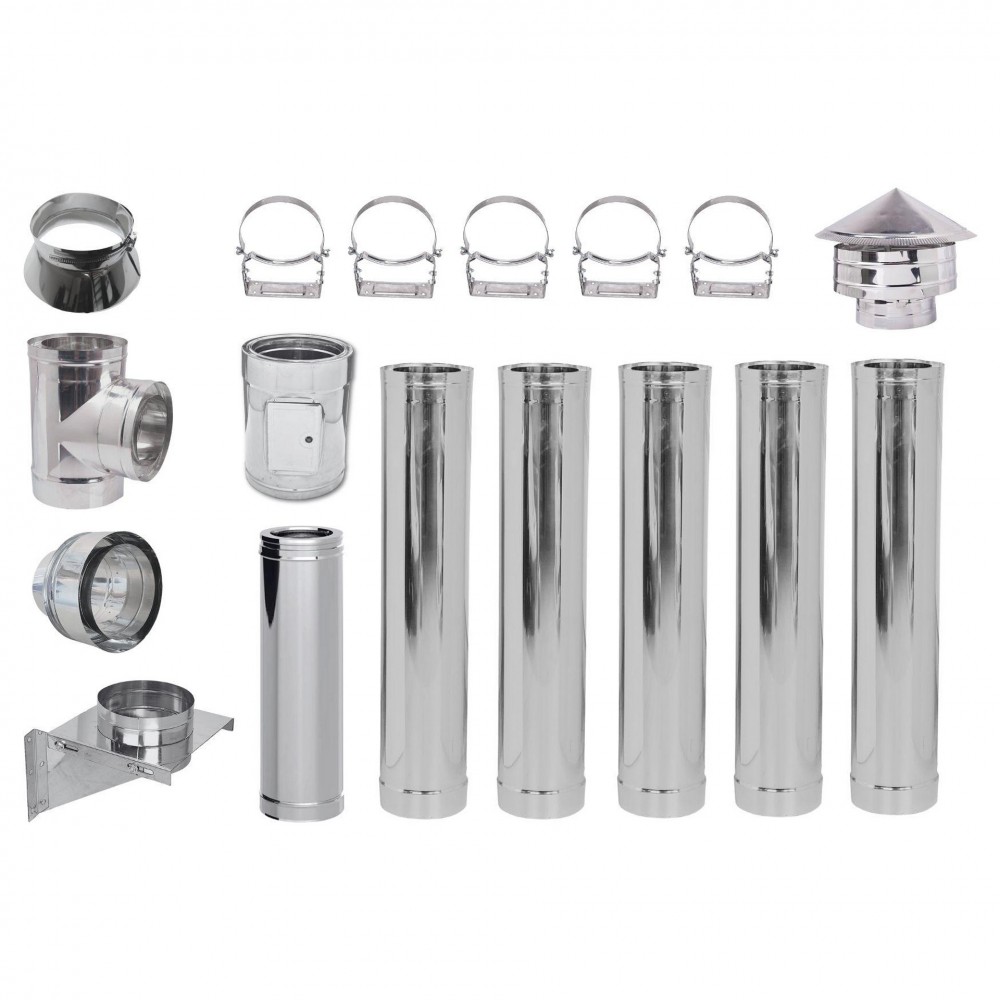 Kit Cos Fum Burlan Izolat Diametro Ф250 (diametru intern), 6.7m | Seturi | Cosuri de Fum |