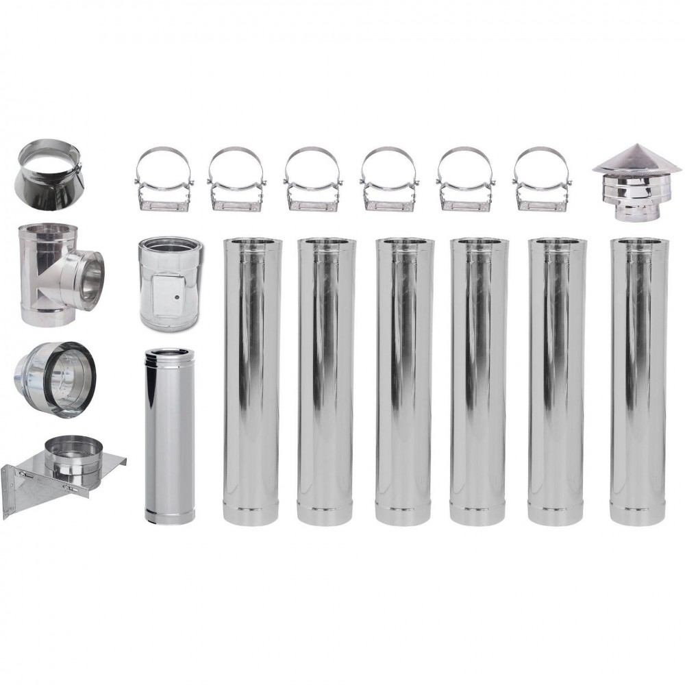 Kit Cos Fum Burlan Izolat Diametro Ф300 (diametru intern), 7.7m | Seturi | Cosuri de Fum |