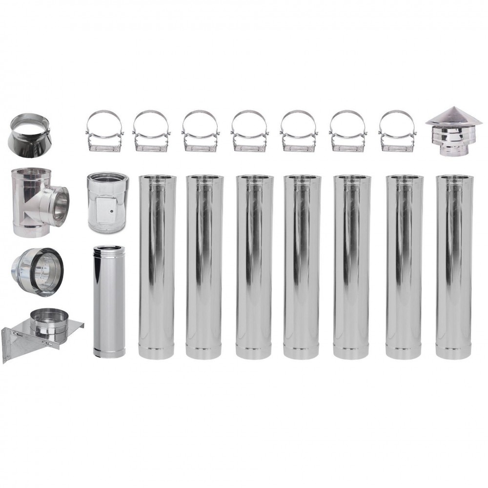 Kit Cos Fum Burlan Izolat Diametro Ф230 (diametru intern), 8.7m | Seturi | Cosuri de Fum |