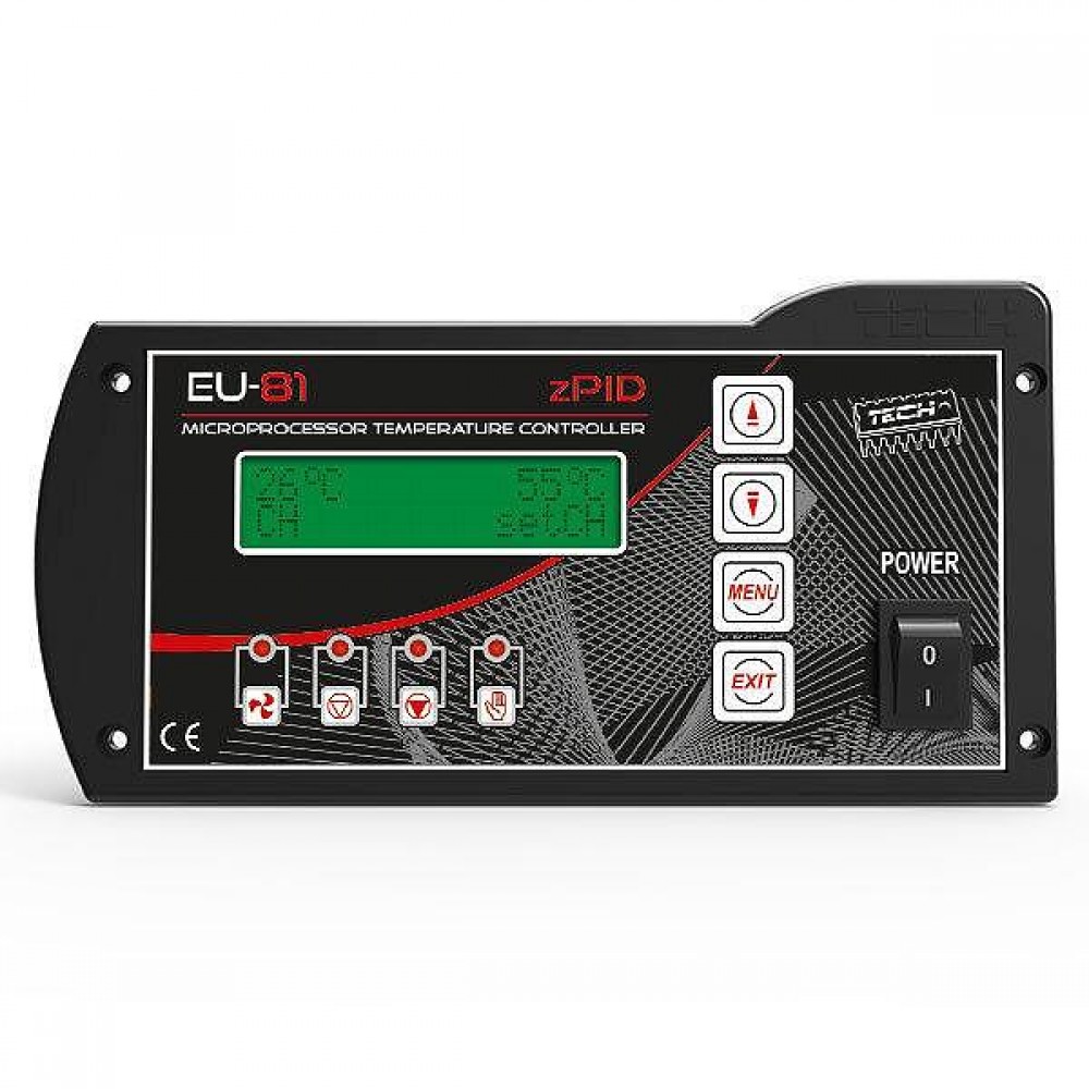 Unitate de control TECH EU-81 zPID pentru cazan pe combustibil solid MAT Power și modele compatibile |  |  |