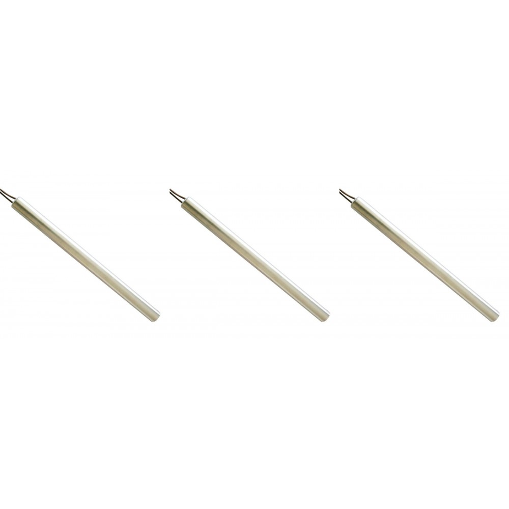 Rezistenta aprindere pentru sobe pe peleți MCZ, Palazzetti, Thermorossi, Edilkamin, Nordica Extraflame, Eva Calor, Klover, lungime totală 170mm, 300W - x3