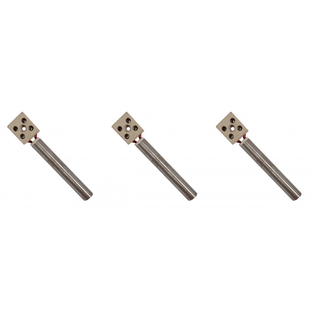 Rezistenta aprindere pentru sobe pe peleti Eurofiamma, Arce, lungime 80mm, 250W - x3 | Rezistenta aprindere peleti | Piese schimb sobe peleti |