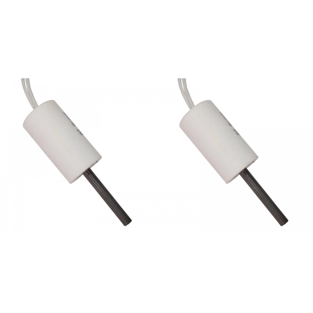 Rezistenta aprindere de joasă tensiune pentru sobe pe peleți ComfortBilt, Edilkamin, lungime totală 66mm, 90 - 100W la 24V AC - x2