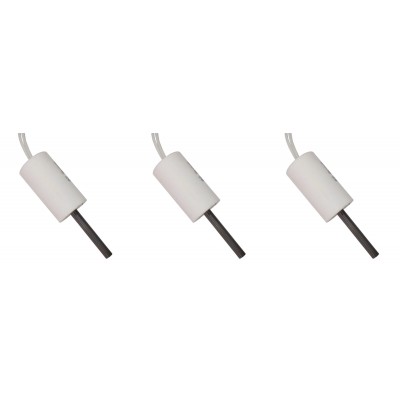 Rezistenta aprindere de joasă tensiune pentru sobe pe peleți ComfortBilt, Edilkamin, lungime totală 66mm, 90 - 100W la 24V AC - x3 - Rezistenta aprindere peleti