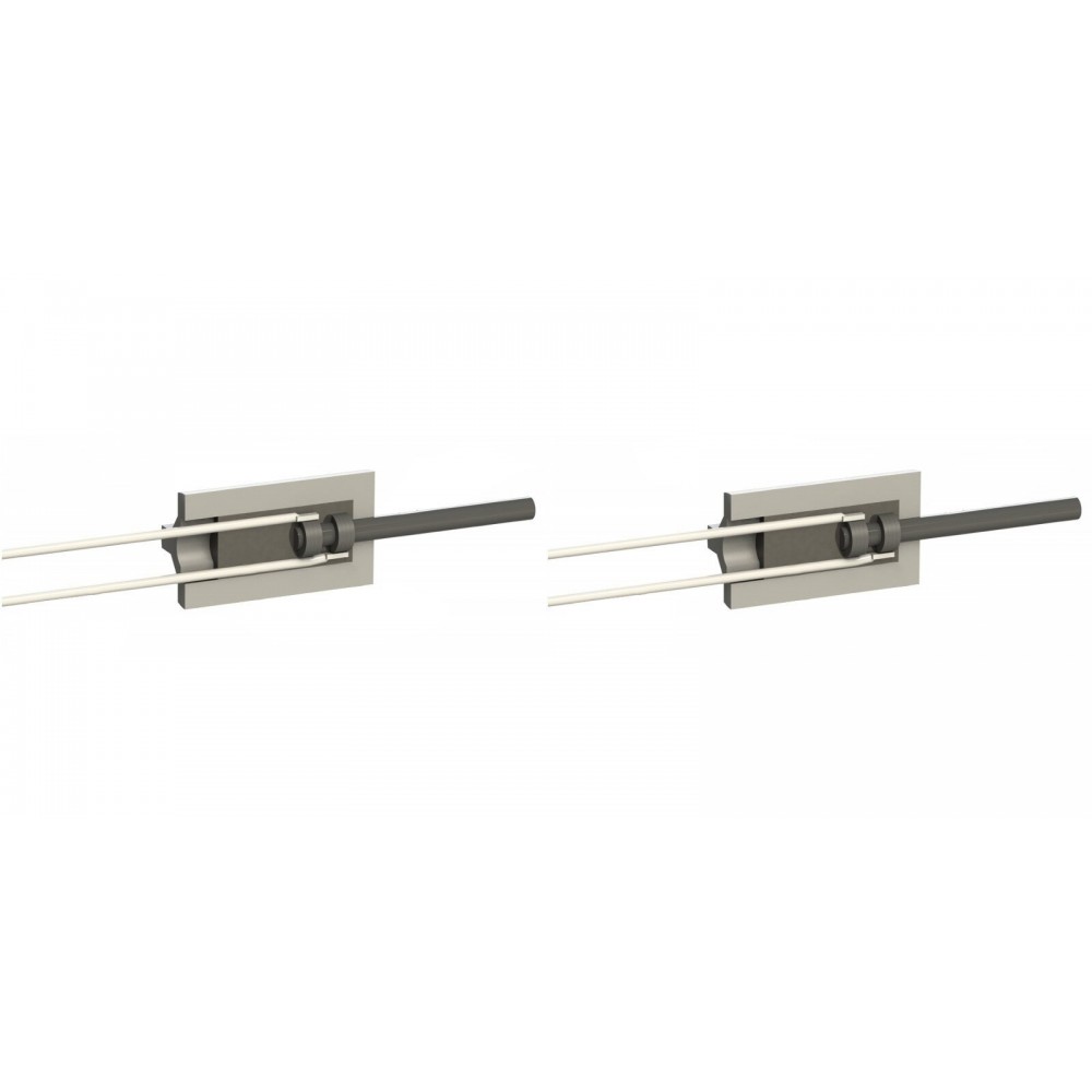 Rezistenta aprindere de joasă tensiune pentru sobe de peleți Eco Spar, BURNiT, lungime totală 65mm, 95W până la 24V - x2