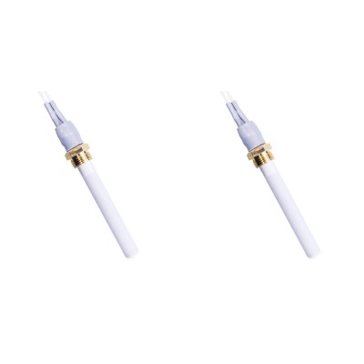 Rezistenta aprindere ceramic pentru sobe pe peleți Eco Spar, BURNiT, Warmflow, Adler, AMG, Ecoteck, lungime totală 90mm, 250W - x2 - Rezistenta aprindere peleti