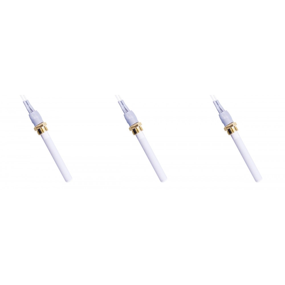 Rezistenta aprindere ceramic pentru sobe pe peleți Eco Spar, BURNiT, Warmflow, Adler, AMG, Ecoteck, lungime totală 90mm, 250W - x3 | Rezistenta aprindere peleti | Piese schimb sobe peleti |