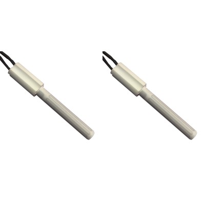 Rezistenta aprindere ceramic pentru sobe pe peleți Eco Spar, BURNiT, Ashley, Adler, AMG, Piazzetta, lungime totală 102mm, 250W - x2 - Rezistenta aprindere peleti