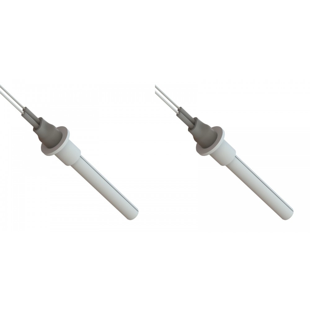 Rezistenta aprindere ceramic pentru sobe pe peleți ETA, Grant Spira, ComfortBilt, lungime totală 107mm, 260W - x2