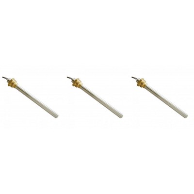 Rezistenta aprindere pentru sobe pe peleți BURNiT, Piazzetta, Karmek, MCZ, Ungaro, Superior, Cadel, lungime totală 185 mm, 350W - x3 - Rezistenta aprindere peleti