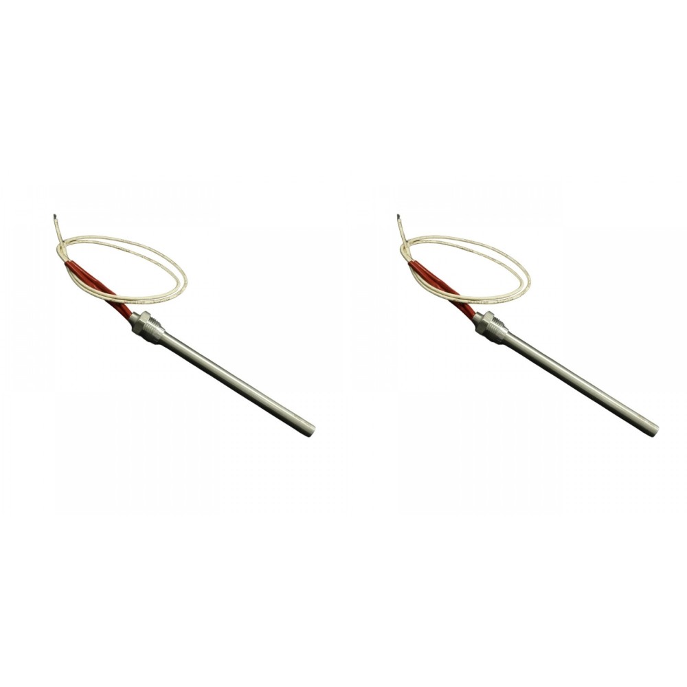 Rezistență aprindere peleti pentru sobe peleti Klover, Avalon, Lopi, Vogelzang și altele, cu o lungime totală de 163 mm, 250W. - x2