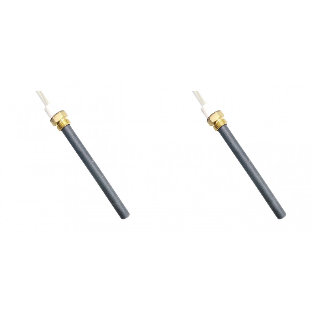 Element de incalzire ceramic pentru sobe pe peleti Eco Spar, lungime totala 147mm, 350W - x2 | Rezistenta aprindere peleti | Piese schimb sobe peleti |